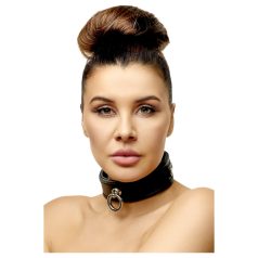 ZADO - nahkainen kaulapanta - musta