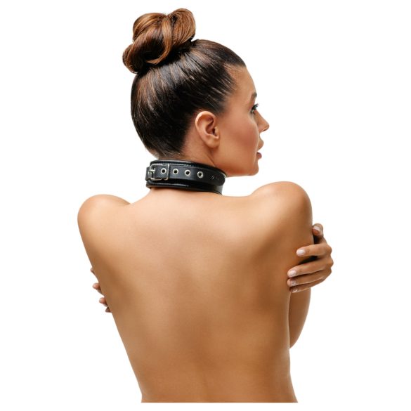 ZADO - nahkainen kaulapanta - musta