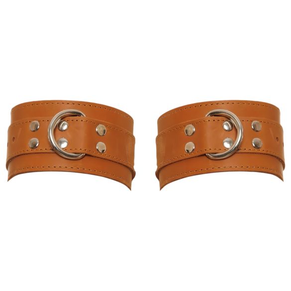 ZADO - nahkarannekkeet (ruskea)