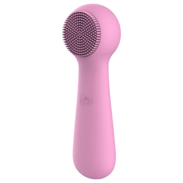 / FaceClean - ladattava, vedenkestävä kasvohierontalaite (pinkki)