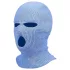 Balaclava - neulottu suihinottomaski 3 aukolla - sininen