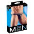 Svenjoyment – kiiltävä jockstrap (musta)