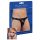 Miehekkäät mustat minishortsit - XL