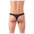 Showmaster miesten stringit (musta) - XL