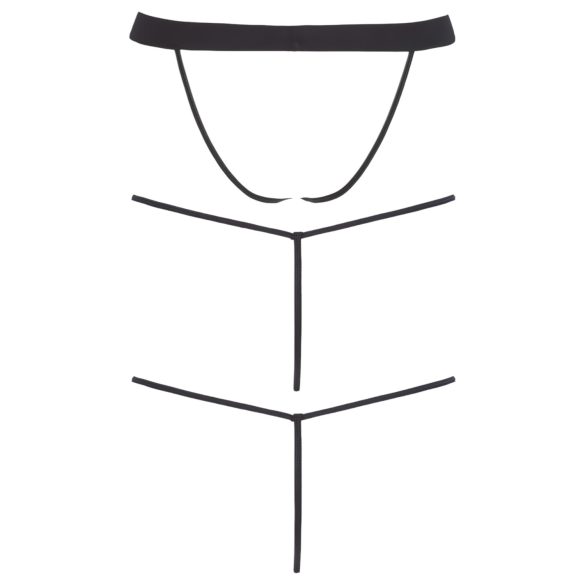 Svenjoyment - miesten tangasetti - musta 3-osainen - S-L