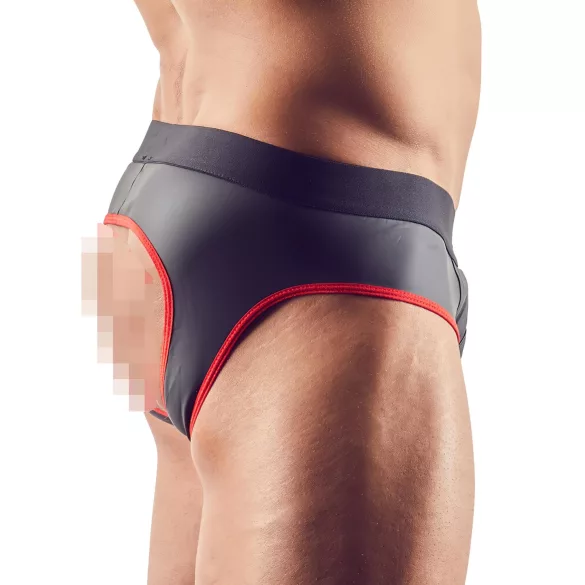 Svenjoyment - avoin jockstrap - musta