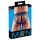 Svenjoyment - avoin jock-strap (musta-sininen)