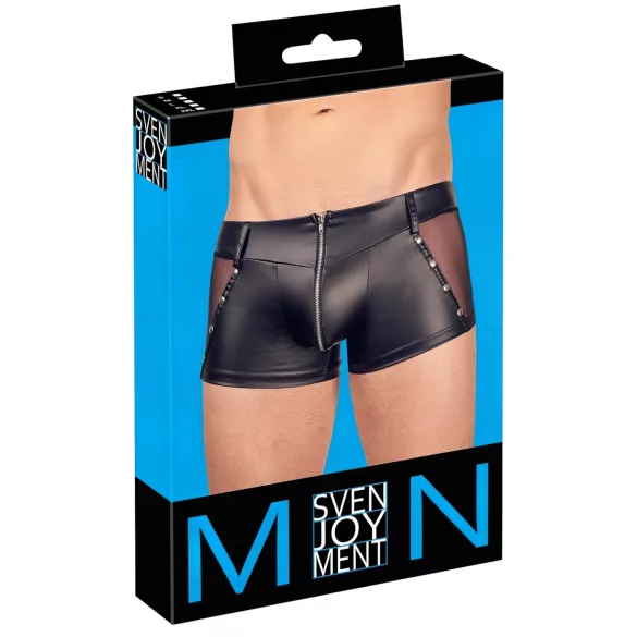Svenjoyment - kiiltävä bokserit - musta - M