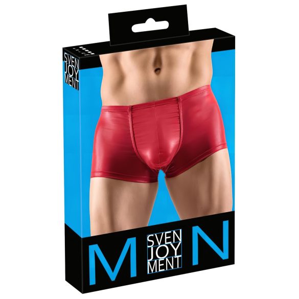 Svenjoyment - kiiltävät push-up bokserit (punainen)