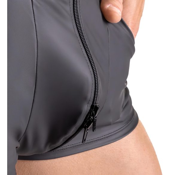 Svenjoyment - hihaton, lyhyt miesten haalari (musta) - L