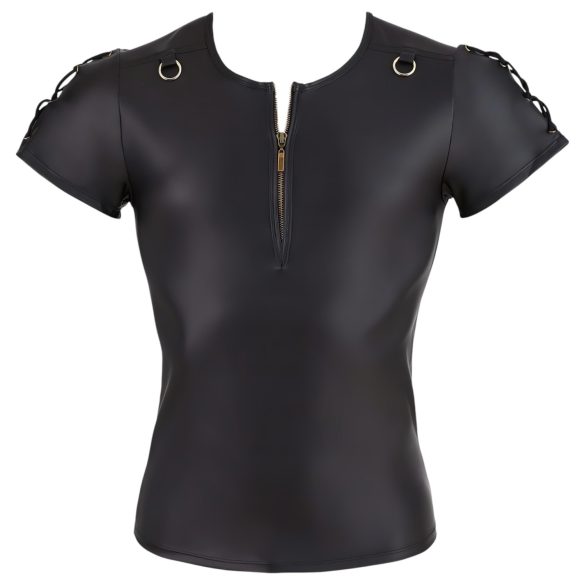 NEK - matt musta, lyhythihainen miesten paita - L