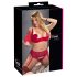 Cottelli Plus Size - Muunneltava alusasusetti (punainen) - 90D/XL