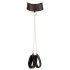 Cottelli Bondage - pitsinen kiiltävä alusasusetti (4-osainen) - XL