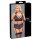 Cottelli Bondage Plus Size - pitsisetti (musta) - 3XL