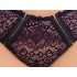 Cottelli Plus Size - läpikuultava kuviollinen rintaliivisetti (liila)
