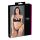 Cottelli - Mustat remmirintaliivit ja stringit - 85B/L