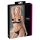 Cottelli - Strassi-ketjubraletti satiini (musta) - 80B/M