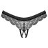 Obsessive Chemeris - avoimet stringit (musta) - M/L