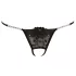 Cottelli - avoin stringit - kimaltava kukka - M/L