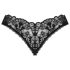 Obsessive Donna Dream - pitsinen avoalkkarit (musta)