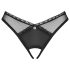 Obsessive Latinesa - avoimet stringit (musta) - XL/XXL
