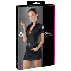 Cottelli Police - poliisiasu naisille - musta - M