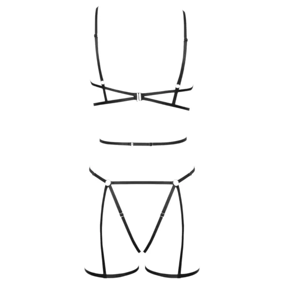 Cottelli - vartalovaljaat ja stringit - musta - S-L