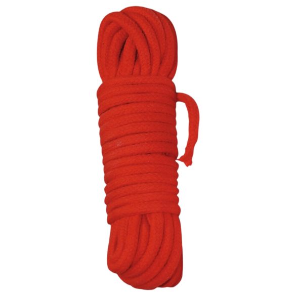 Shibari Bondage köysi - 10 m (punainen)