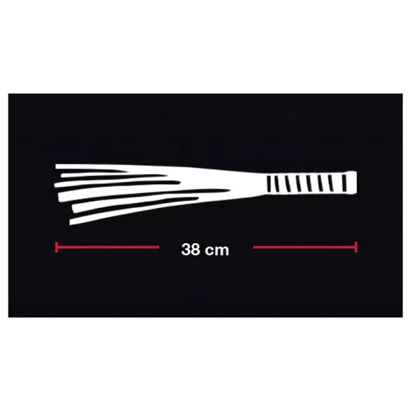 Bad Kitty - ruoska - pehmeä keinomokka - punainen