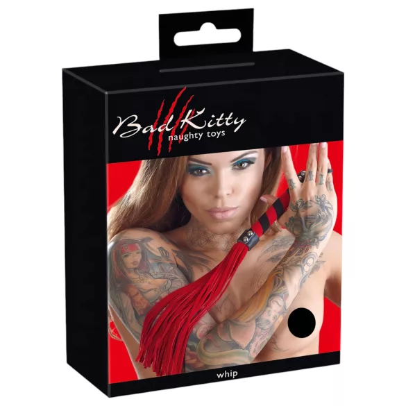 Bad Kitty - ruoska - pehmeä keinomokka - punainen