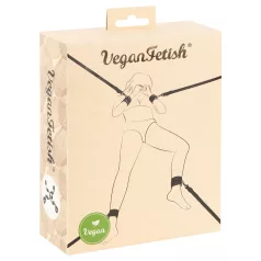 Vegan Fetish - sidontasarja sänkyyn - musta