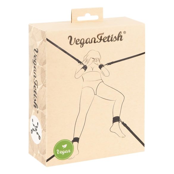 Vegan Fetish - Sängynsidontasetti (musta)