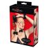 Bad Kitty - 7-osainen musta-kultainen bondage-setti laukussa