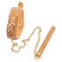 Vegan Fetish - Collar with Leash (Cork) 