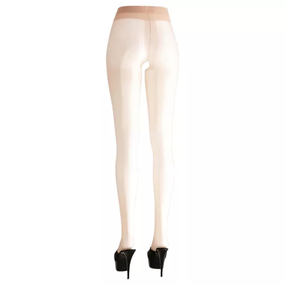 Cottelli - silkkikiiltoiset seksisukat (nude)