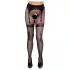 Cottelli Legwear - avojalka stay-up sukat - musta (S-L)