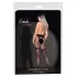Cottelli Legwear - avojalka stay-up sukat - musta (S-L)