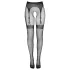 Cottelli Legwear - avojalka stay-up sukat - musta (S-L)