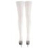Cottelli - Silkkiset stay-upit (valkoinen) - 5/XL