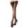 Cottelli - pitsisukat, leveä 11cm (musta) - 5