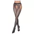 Cottelli Legwear - avojalkaiset kiiltävät sukkahousut - musta (S-L)