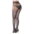 Cottelli Legwear - avojalkaiset kiiltävät sukkahousut - musta (S-L)