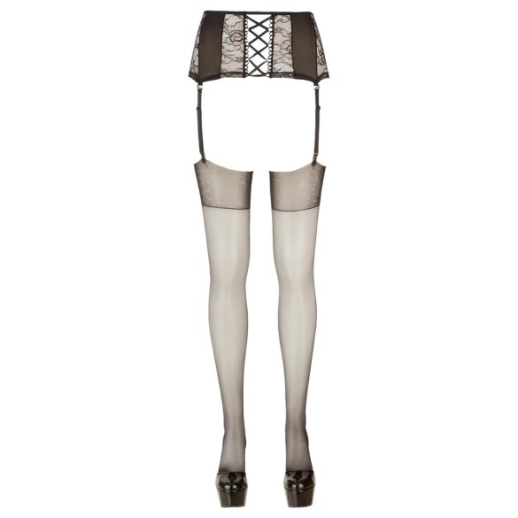 Cottelli - satiinisen pehmeät sukkahousut (musta) - 2/S