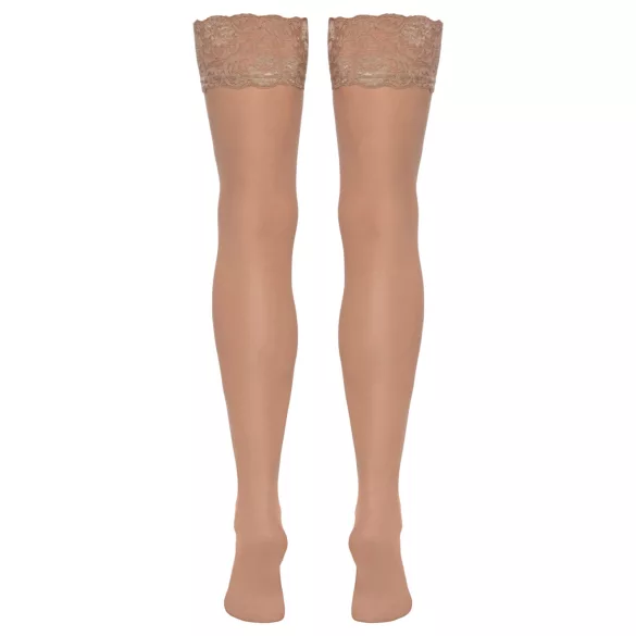 Cottelli - stay up - sileä - beige - M