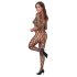 Cottelli - verkkobodystocking - musta - S-L