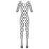 Cottelli - verkkobodystocking - musta - S-L
