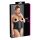 Cottelli Plus Size - satiininen korsetti (musta)