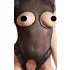 Abierta Fina - stringibody - avonainen etuosa - musta - M