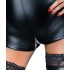 Noir - kiiltävä, pitkähihaiset shortsitukkulari (musta) - XL