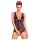 Obsessive Fiorenta - helmikoru, avoin, pitsibody (musta) - L/XL